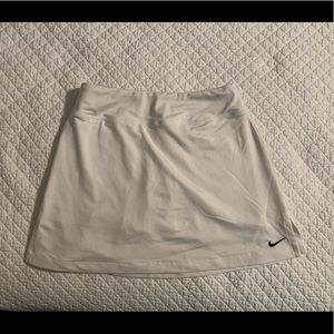 Nike Dri-Fit white tennis skirt